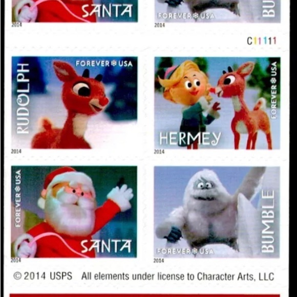 Christmas stamps